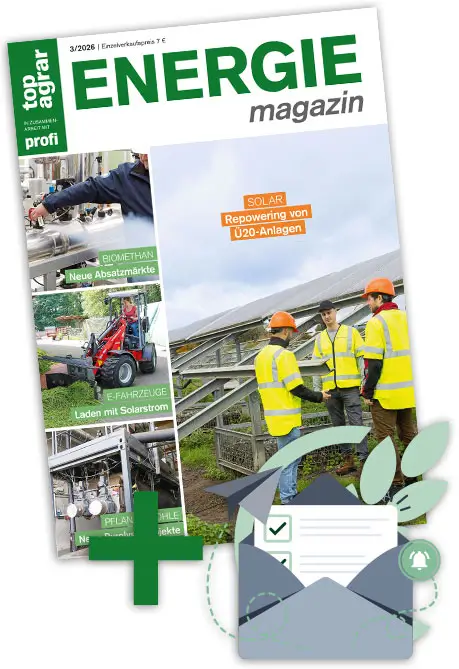 Abbildung des Energiemagazins